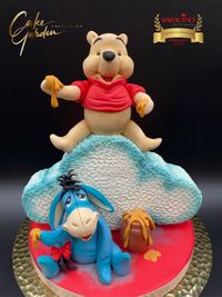Winnie the Pooh and Eeyore caketopper